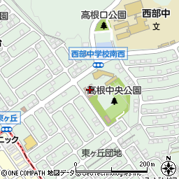 東浦町役場　西部ふれあいセンター周辺の地図