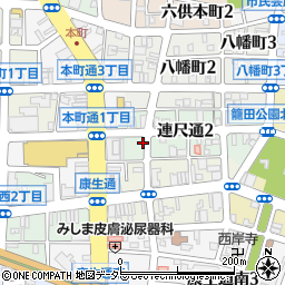 竹田屋・漆器店周辺の地図