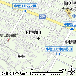 愛知県刈谷市小垣江町下伊勢山23周辺の地図