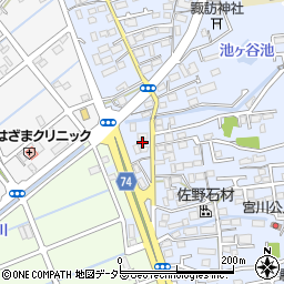 久保田建設周辺の地図