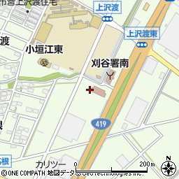 愛知県刈谷市小垣江町西高根204周辺の地図