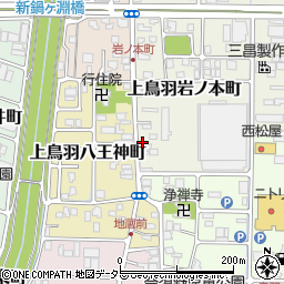 京都府京都市南区上鳥羽岩ノ本町347周辺の地図