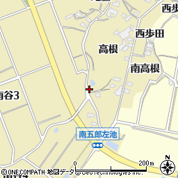 愛知県知多市岡田高根53-1周辺の地図