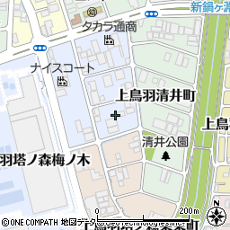 京都府京都市南区上鳥羽金仏町53周辺の地図