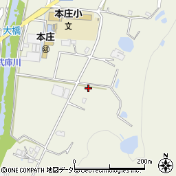 兵庫県三田市東本庄1861周辺の地図