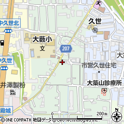 京都府京都市南区久世大藪町137周辺の地図