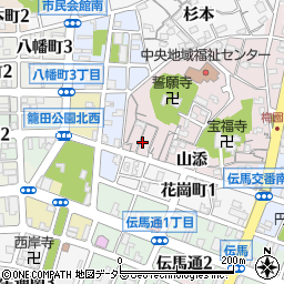 ホンダ珠算塾周辺の地図