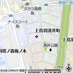 京都府京都市南区上鳥羽金仏町54周辺の地図