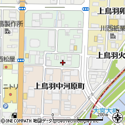 京都府京都市南区上鳥羽石橋町243周辺の地図