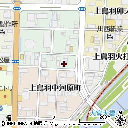 京都府京都市南区上鳥羽石橋町242周辺の地図