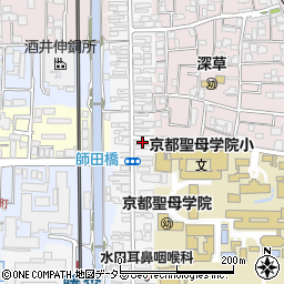 辻松鮮魚店周辺の地図