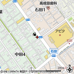 静岡石田郵便局 ＡＴＭ周辺の地図