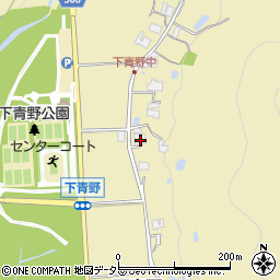 兵庫県三田市下青野402周辺の地図