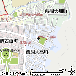 京都府京都市伏見区醍醐大高町10-1周辺の地図