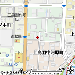 京都府京都市南区上鳥羽石橋町252周辺の地図