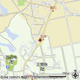 大原野春日町自治会館周辺の地図