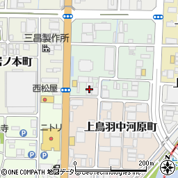 京都府京都市南区上鳥羽石橋町251周辺の地図