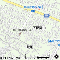 愛知県刈谷市小垣江町下伊勢山7周辺の地図