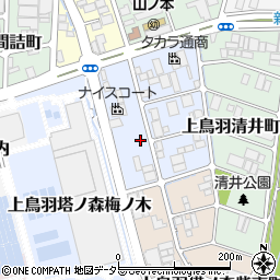 京都府京都市南区上鳥羽金仏町7周辺の地図