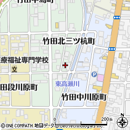 京都府京都市伏見区竹田北三ツ杭町46周辺の地図