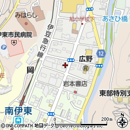 ビューティートム伊東店周辺の地図