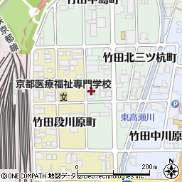 池田産業　京滋支社周辺の地図
