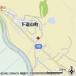 兵庫県加西市下道山町184-1周辺の地図
