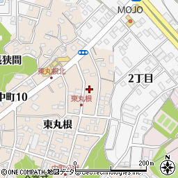 愛知県岡崎市中町東丸根210周辺の地図