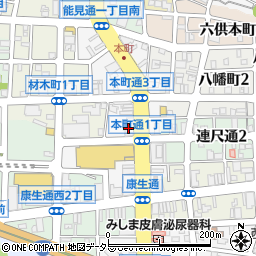 理研産業補聴器センター岡崎店周辺の地図