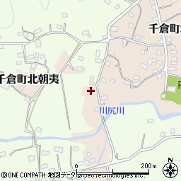 千葉県南房総市千倉町北朝夷296周辺の地図