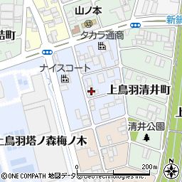 京都府京都市南区上鳥羽金仏町50周辺の地図