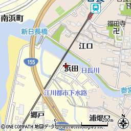 浜田ビル周辺の地図