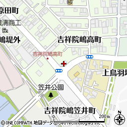 京都府京都市南区吉祥院嶋高町48周辺の地図