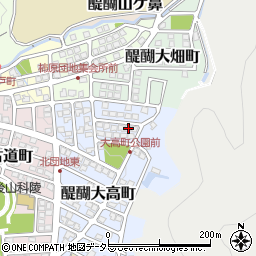 京都府京都市伏見区醍醐大高町9-5周辺の地図