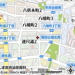 岐阜屋物産有限会社　本社周辺の地図