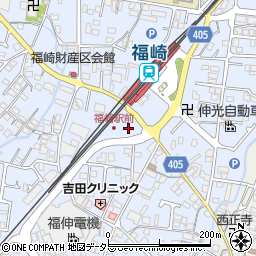 ウエルシア福崎駅前店周辺の地図