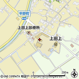 大津市立　上田上児童クラブ周辺の地図
