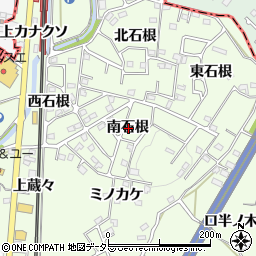 愛知県知多郡阿久比町白沢南石根周辺の地図