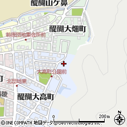 京都府京都市伏見区醍醐大高町18周辺の地図