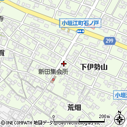 愛知県刈谷市小垣江町下伊勢山2周辺の地図