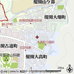 京都府京都市伏見区醍醐大高町9-1周辺の地図