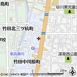 京都府京都市伏見区竹田中川原町365周辺の地図