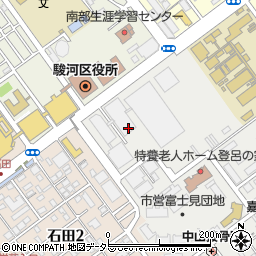 静岡新聞社　市民スポーツのお問合せ周辺の地図