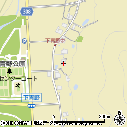 兵庫県三田市下青野394周辺の地図