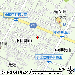 愛知県刈谷市小垣江町下伊勢山27周辺の地図