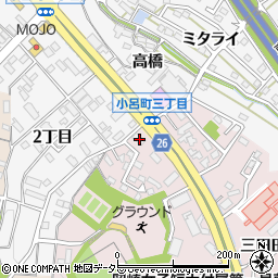 ＹＴ産経株式会社岡崎オフィス周辺の地図