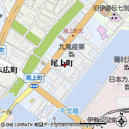 〒510-0059 三重県四日市市尾上町の地図