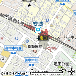 ホソイメガネ本店周辺の地図