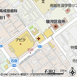 アミティーイングリッシュスクール静岡駅南校周辺の地図