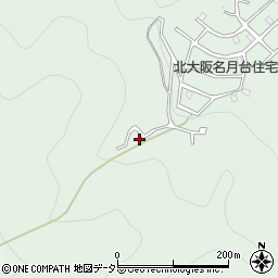 大阪府豊能郡能勢町下田尻227周辺の地図